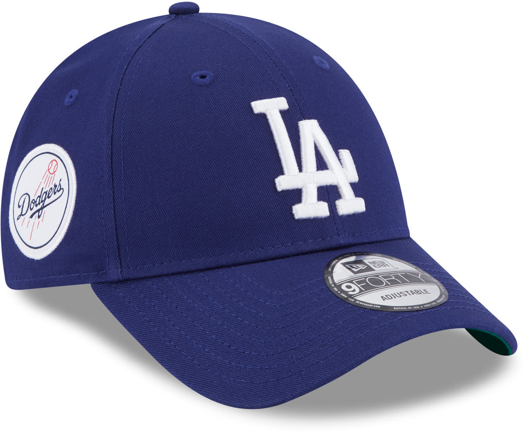 Los Angeles Dodgers New Era 9Forty MLB Team Side Patch Baseball Cap - lovemycap