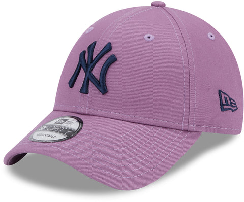 New York Yankees New Era 9Forty League Essential Purple Baseball Cap - lovemycap