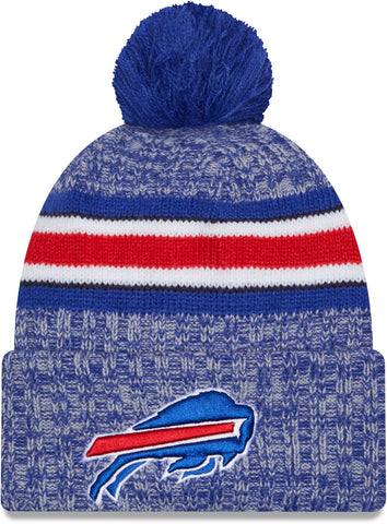 Buffalo Bills New Era NFL 2023 Sideline Sport Knit Bobble Hat - lovemycap