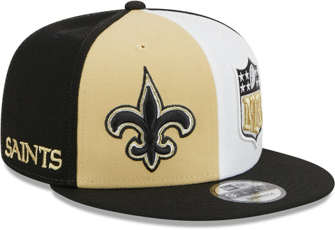 New Orleans Saints NFL 2023 Sideline New Era 9Fifty Snapback Team Cap - lovemycap