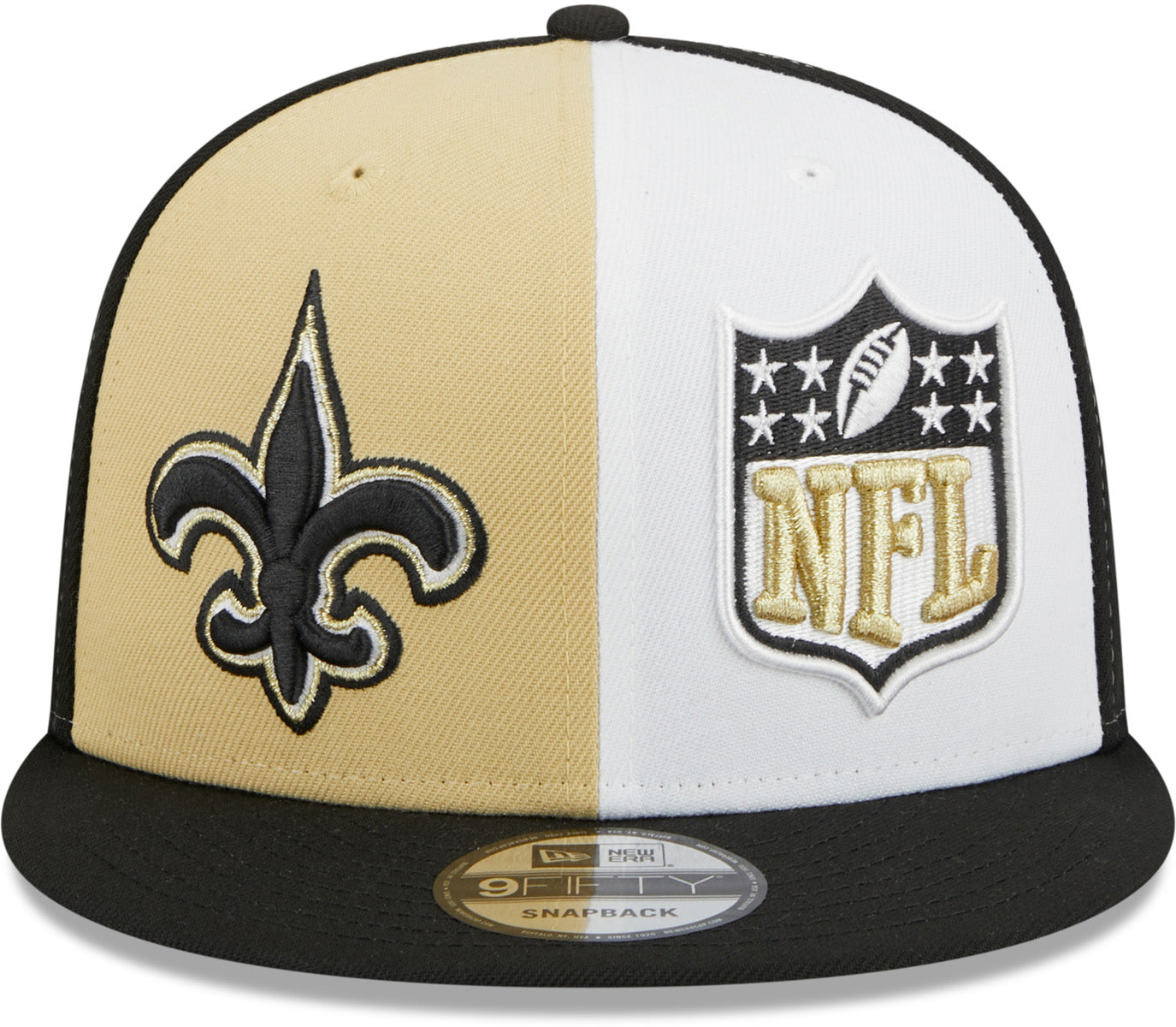 New Orleans Saints NFL 2023 Sideline New Era 9Fifty Grey Snapback Team Cap