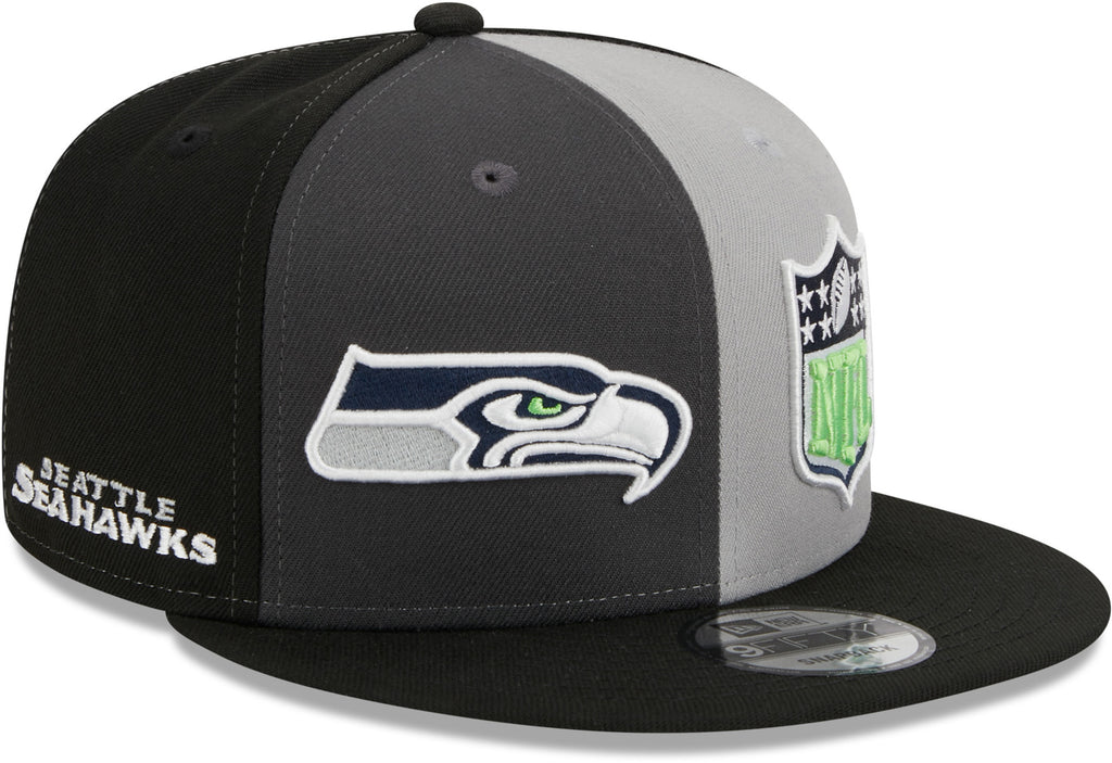 Seattle Seahawks NFL 2023 Sideline New Era 9Fifty Grey Snapback Team Cap - lovemycap