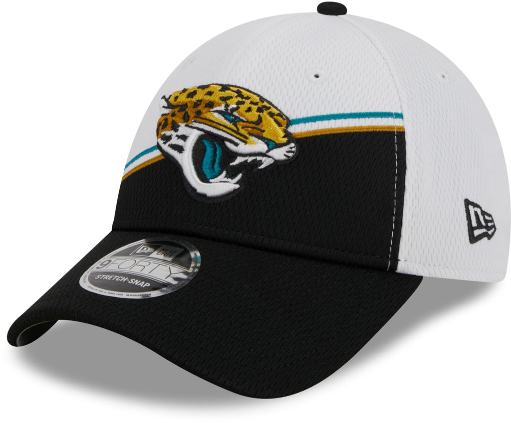 Jacksonville Jaguars NFL 2023 Sideline New Era 9Forty Stretch Snap OTC Team Cap - lovemycap