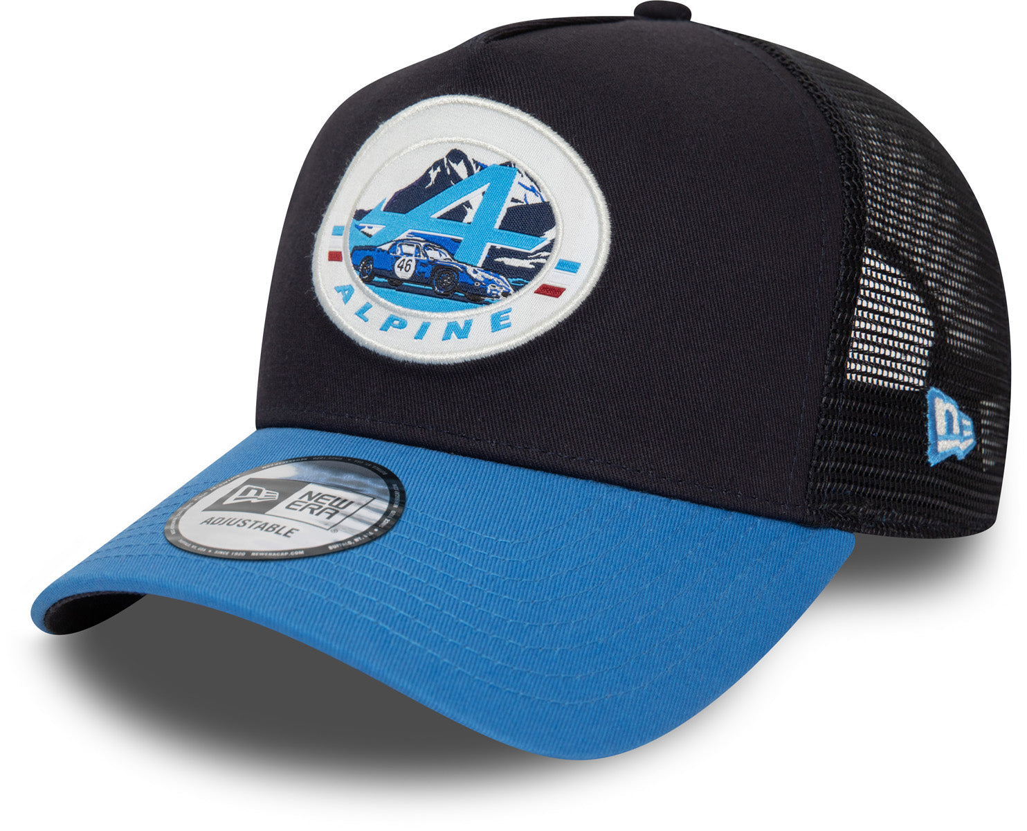 San Francisco Giants New Era Logo Patch Trucker 9FORTY Snapback Hat