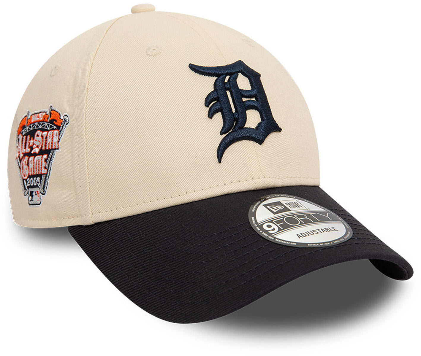 Detroit Tigers New Era 9Forty Vintage Patch Baseball Cap