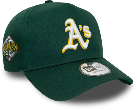 Oakland Athletic's New Era E-Frame Vintage Patch Green Cap