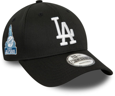 Los Angeles Dodgers New Era 9Forty Vintage Patch Black Baseball Cap