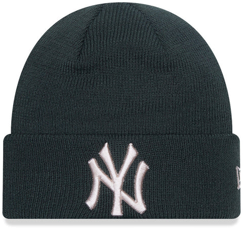 New York Yankees New Era Kids League Essential Green Beanie (Ages 4 - 12 years) - lovemycap