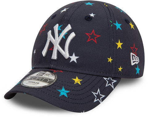 New York Yankees New Era Kids 9Forty AOP Navy Toddler Baseball Cap (2 - 4 years) - lovemycap