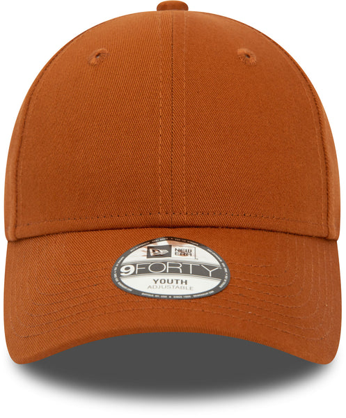 New Era Kids 9Forty Essential Tan Baseball Cap - lovemycap