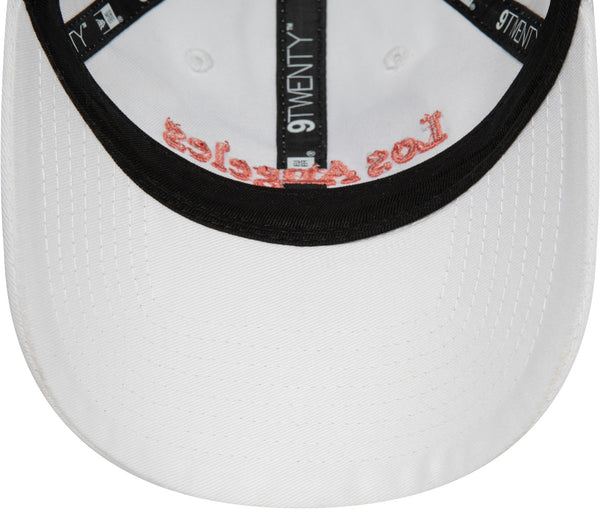 Los Angeles Womens New Era 9Twenty Wordmark White Baseball Cap - lovemycap