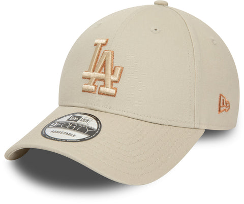 Los Angeles Dodgers New Era 9Forty Metallic Outline Stone Baseball Cap