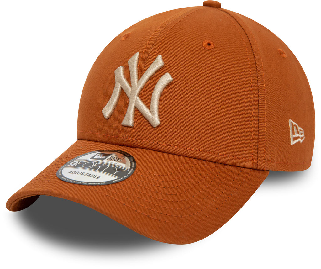 New York Yankees New Era 9Forty League Essential Tan Baseball Cap - lovemycap