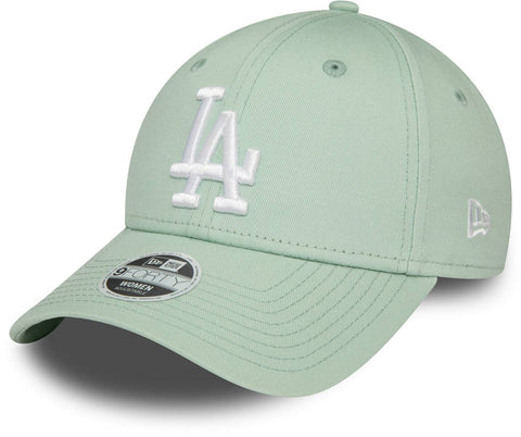 Los Angeles Dodgers Womens New Era 9Forty League Essential Mint Baseball Cap - lovemycap
