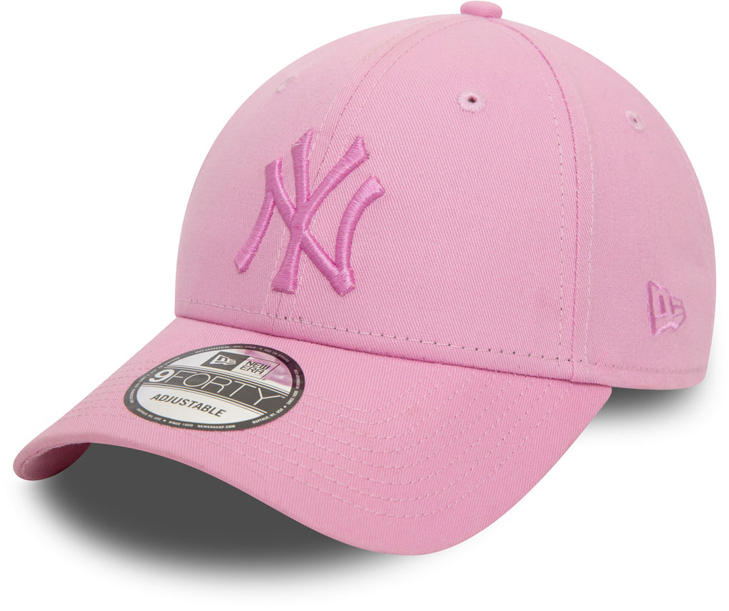 New York Yankees New Era 9Forty League Essential Pink Baseball Cap - lovemycap