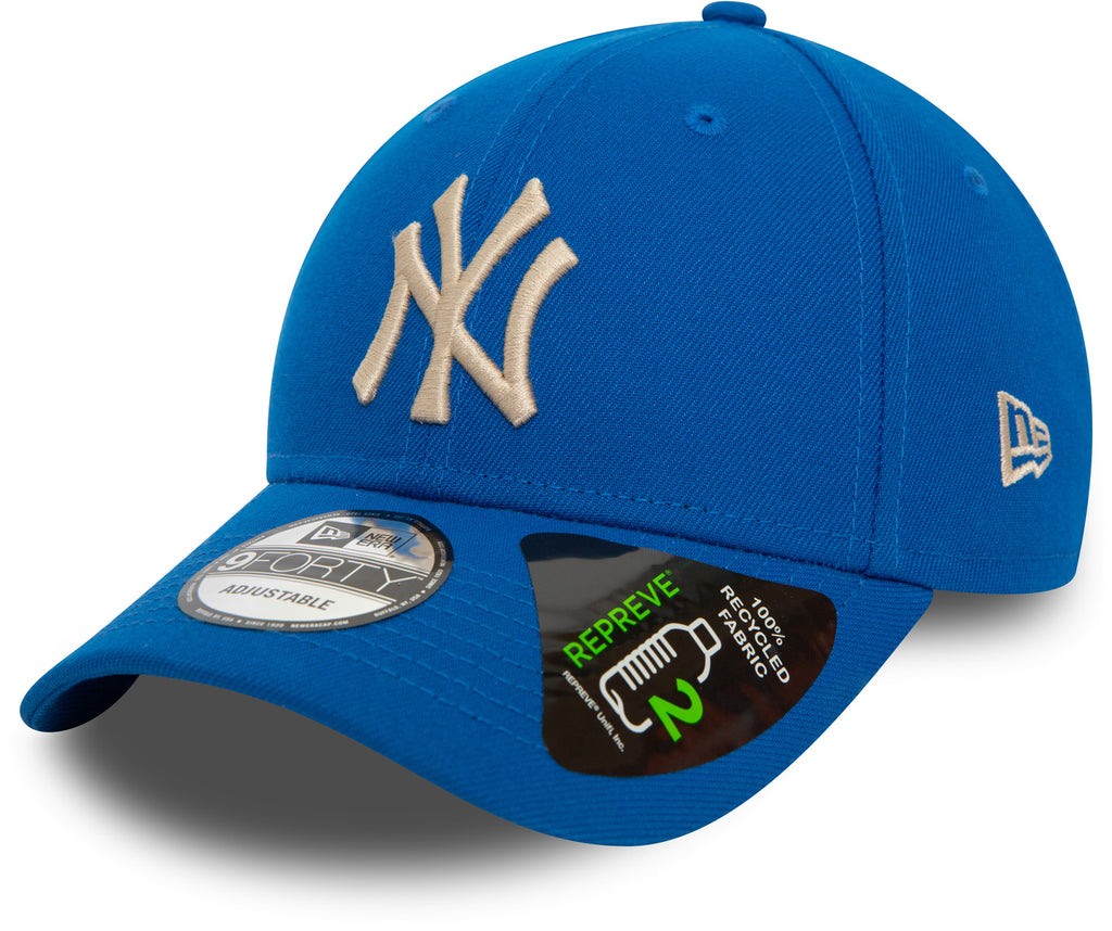 New York Yankees New Era 9Forty Repreve Blue Baseball Cap - lovemycap