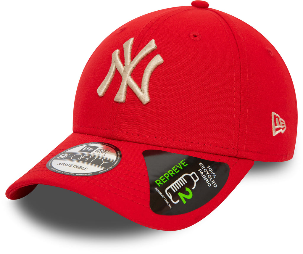 New York Yankees New Era 9Forty Repreve Scarlet Baseball Cap
