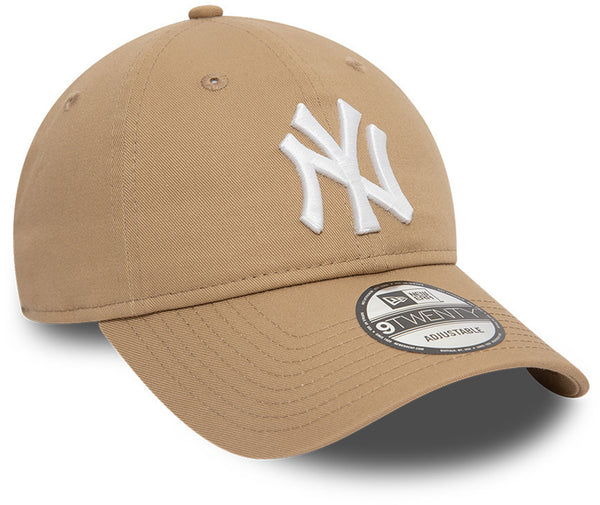 New York Yankees New Era 9Twenty League Essential Camel Baseball Cap - lovemycap