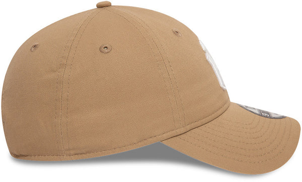 New York Yankees New Era 9Twenty League Essential Camel Baseball Cap - lovemycap