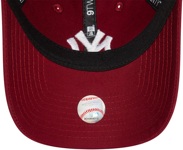 New York Yankees New Era 9Twenty League Essential Cardinal Baseball Cap - lovemycap