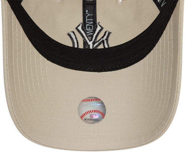 New York Yankees New Era 9Twenty League Essential Stone Baseball Cap