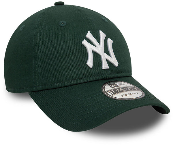 New York Yankees New Era 9Twenty League Essential Dark Green Baseball Cap - lovemycap
