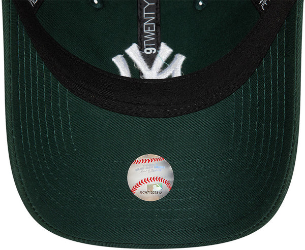 New York Yankees New Era 9Twenty League Essential Dark Green Baseball Cap - lovemycap