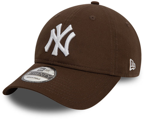 New York Yankees New Era 9Twenty League Essential Walnut Baseball Cap - lovemycap