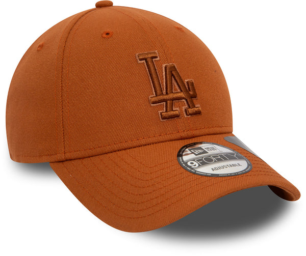 Los Angeles Dodgers New Era 9Forty Repreve Outline Tan Baseball Cap - pumpheadgear, baseball caps