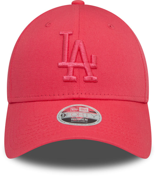 Womens Los Angeles Dodgers New Era 9Forty Essential Pink Baseball Cap - pumpheadgear, baseball caps