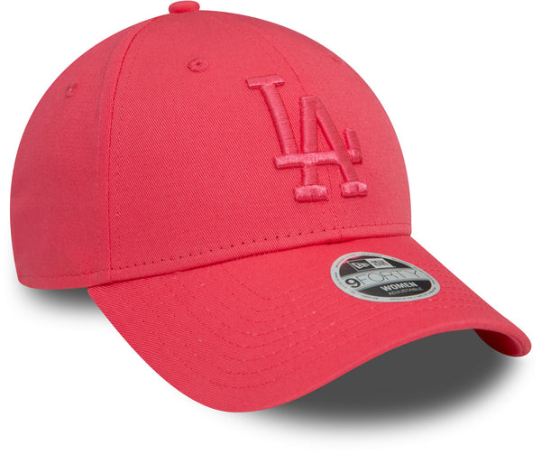 Womens Los Angeles Dodgers New Era 9Forty Essential Pink Baseball Cap - pumpheadgear, baseball caps