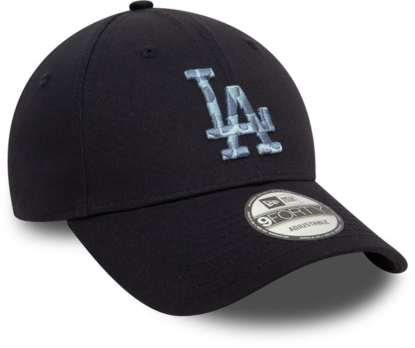 Los Angeles Dodgers New Era 9Forty MLB Animal Infill Navy Baseball Cap - pumpheadgear, baseball caps