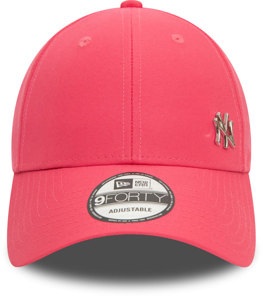 New York Yankees New Era 9Forty Flawless Pink Baseball Cap - pumpheadgear, baseball caps