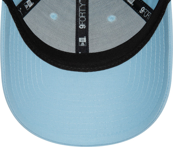 Womens Los Angeles Dodgers New Era 9Forty Metallic Logo Blue Baseball Cap - pumpheadgear, baseball caps