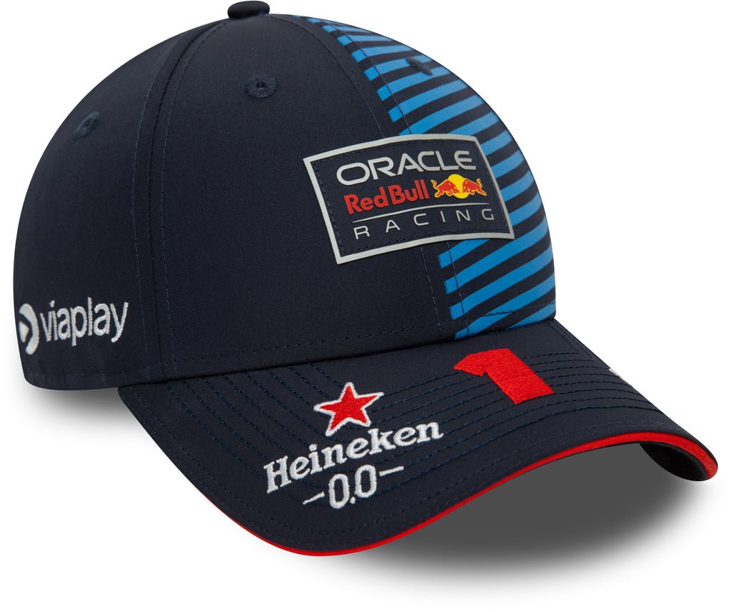 Gorra del equipo Red Bull Racing F1 New Era 9Forty azul marino
