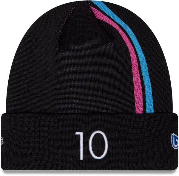 Alpine F1 New Era Esteban Pierre Gasly Stripe Knit Beanie - lovemycap