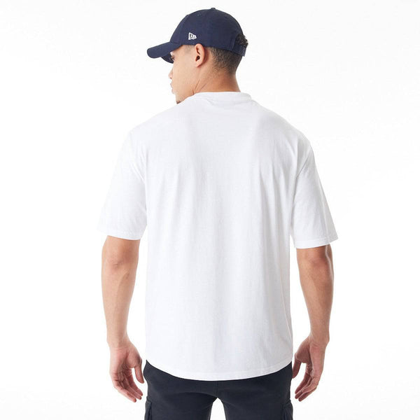 Looney Tunes Team Multi Character New Era Oversized White T-Shirt - pumpheadgear, baseball caps