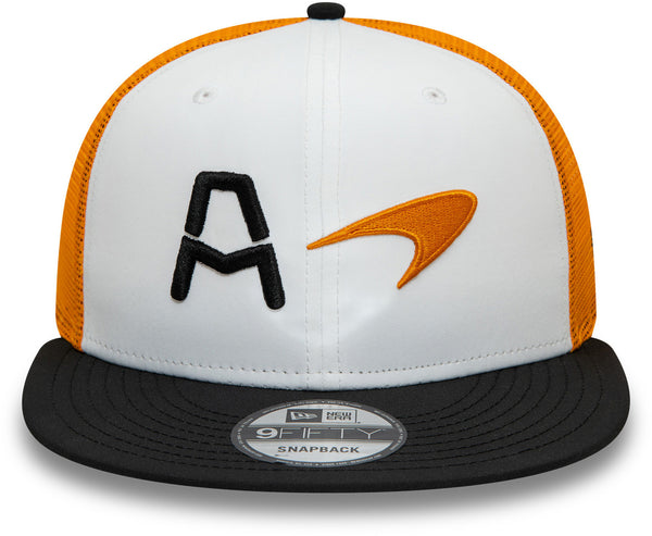 Arrow McLaren Indy Car New Era 9Fifty Essentials White Snapback Team Cap - lovemycap
