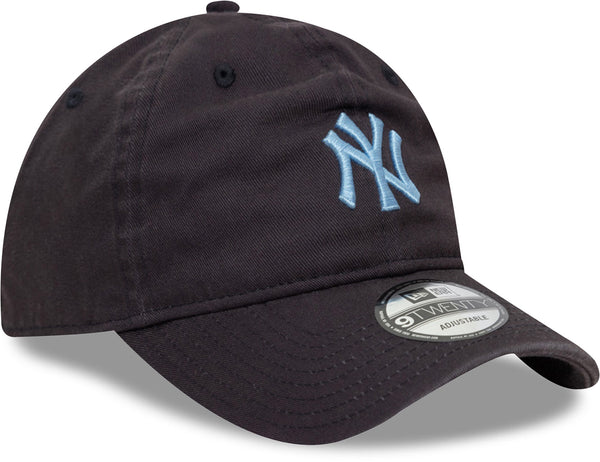 New York Yankees New Era 9Twenty Midi League Essential Navy Baseball Cap - pumpheadgear, baseball caps