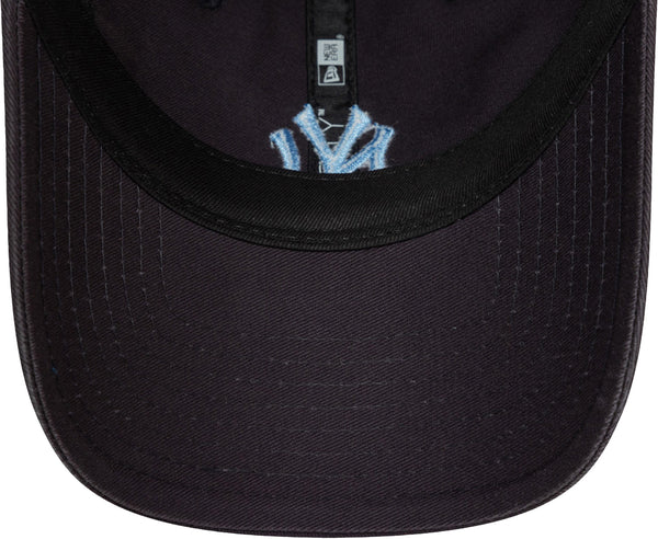 New York Yankees New Era 9Twenty Midi League Essential Navy Baseball Cap - pumpheadgear, baseball caps