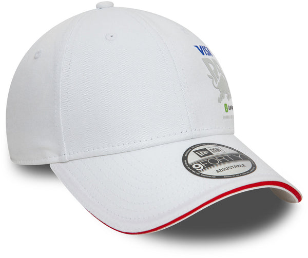 Visa Cash App RB F1 New Era 9Forty Flawless White Team Cap - pumpheadgear, baseball caps