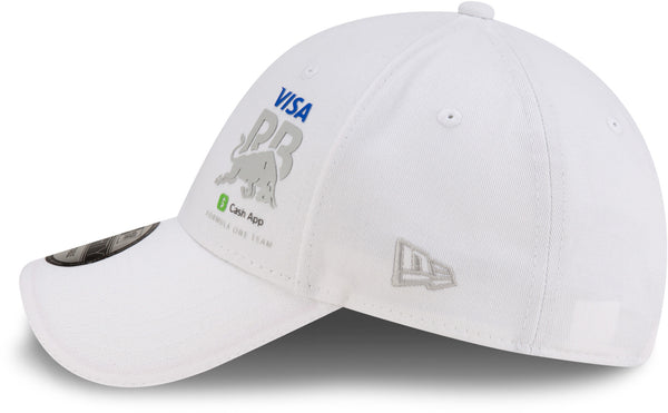 Visa Cash App RB F1 New Era 9Forty Flawless White Team Cap - pumpheadgear, baseball caps