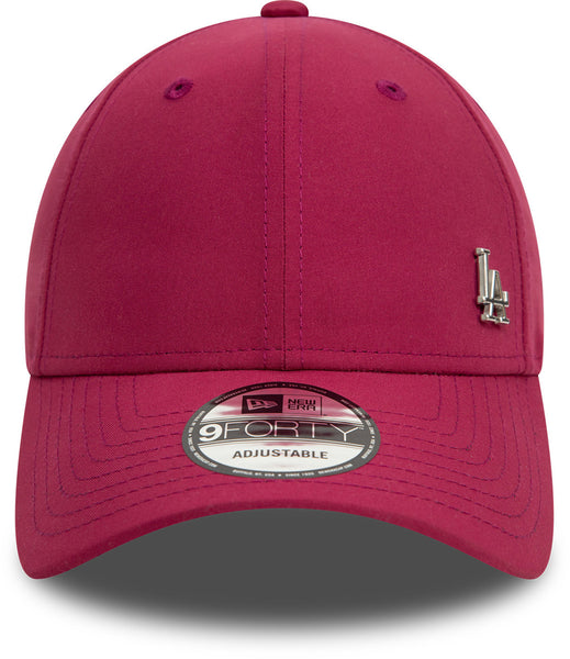 Los Angeles Dodgers New Era 9Forty Flawless Crimson Baseball Cap - pumpheadgear, baseball caps