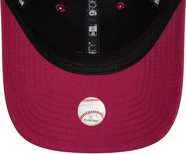Los Angeles Dodgers New Era 9Forty Flawless Crimson Baseball Cap - pumpheadgear, baseball caps