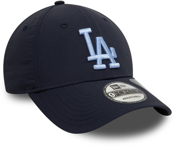 Gorra de béisbol negra 9Forty League Essential Repreve de Los Angeles Dodgers de New Era