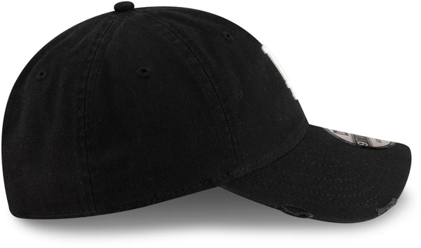 Los Angeles Dodgers New Era 9Twenty Distressed Black Baseball Cap