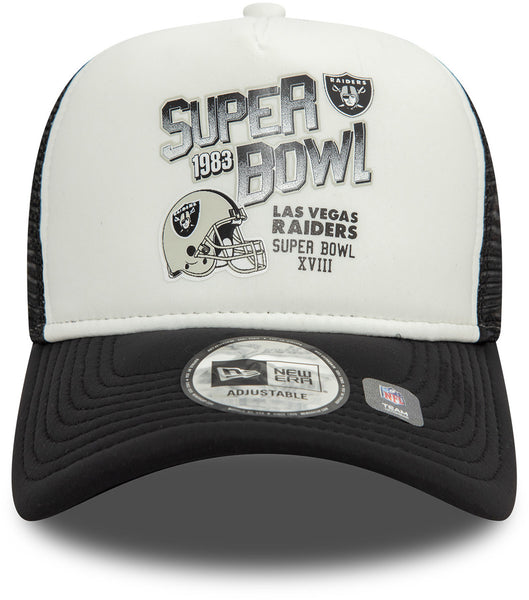 Las Vegas Raiders New Era Superbowl NFL Team Trucker Cap