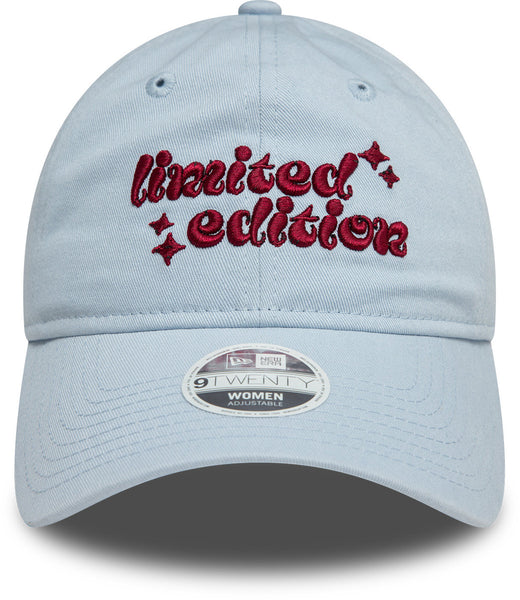 Womens New Era 9Twenty Limited Edition Pale Blue Cap - pumpheadgear, baseball caps