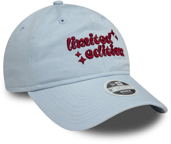 Womens New Era 9Twenty Limited Edition Pale Blue Cap - pumpheadgear, baseball caps