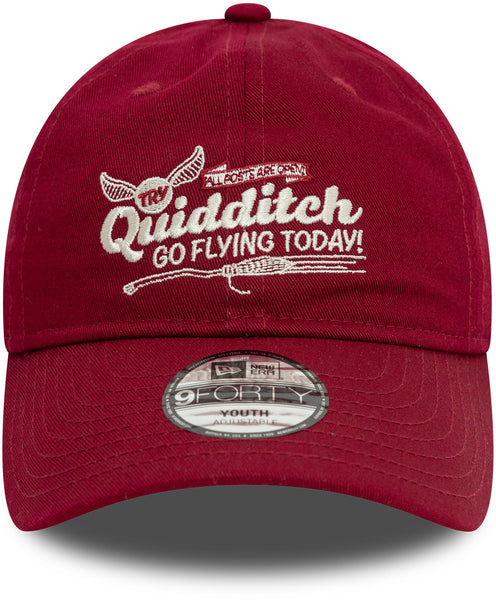 Kids New Era 9Twenty Harry Potter Quidditch Cardinal Cap(Age 6-12 Years) - pumpheadgear, baseball caps